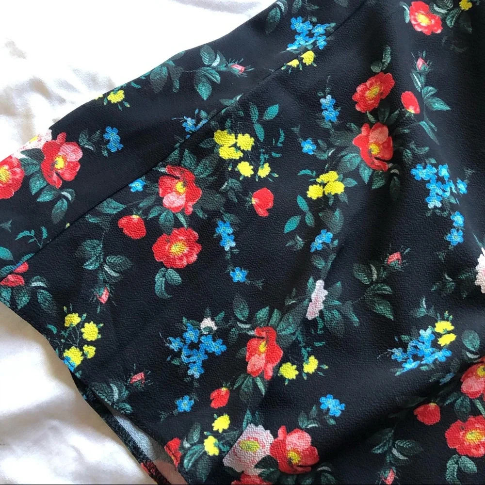 miss selfridge ⋆ ruched floral dress
